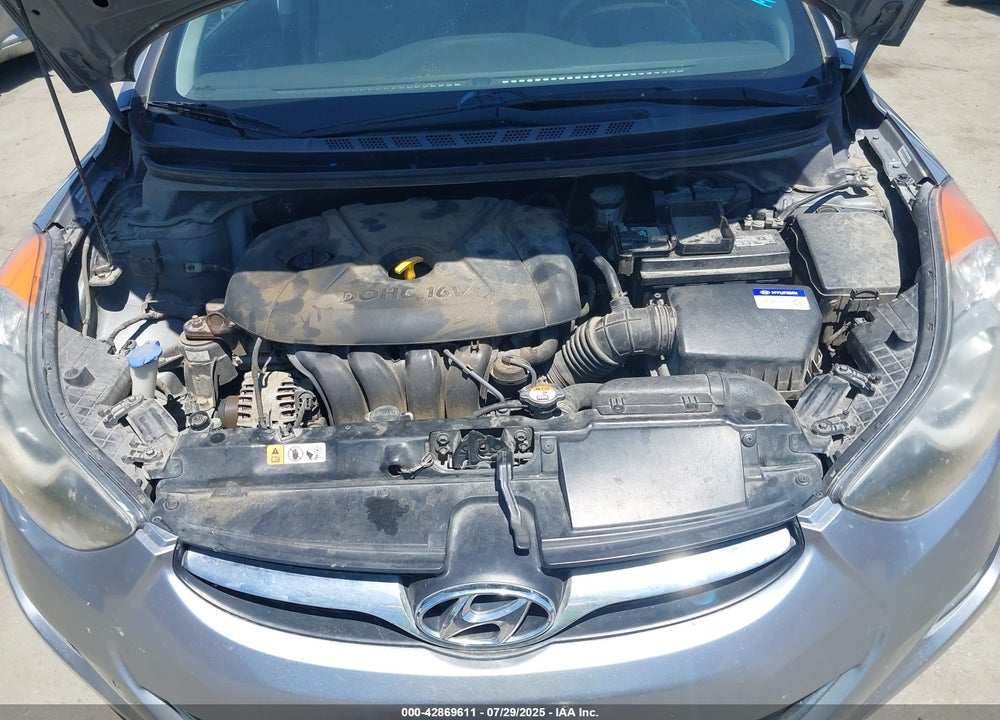 2012 HYUNDAI ELANTRA VIN: KMHDH4AE3CU447653
