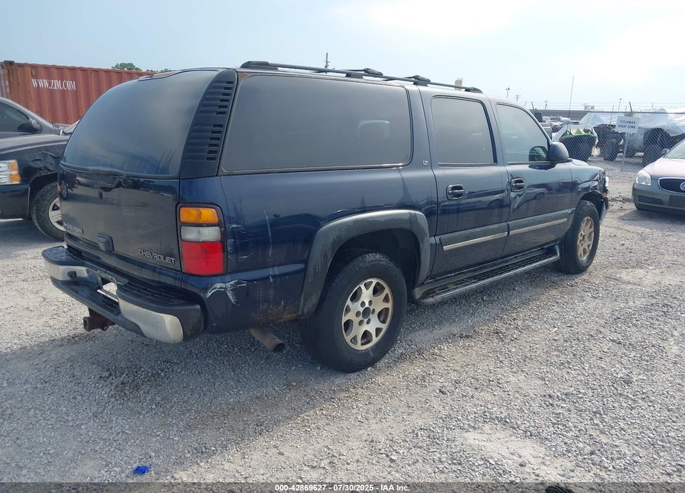2005 CHEVROLET SUBURBAN 1500 LT VIN: 3GNEC16Z45G229574