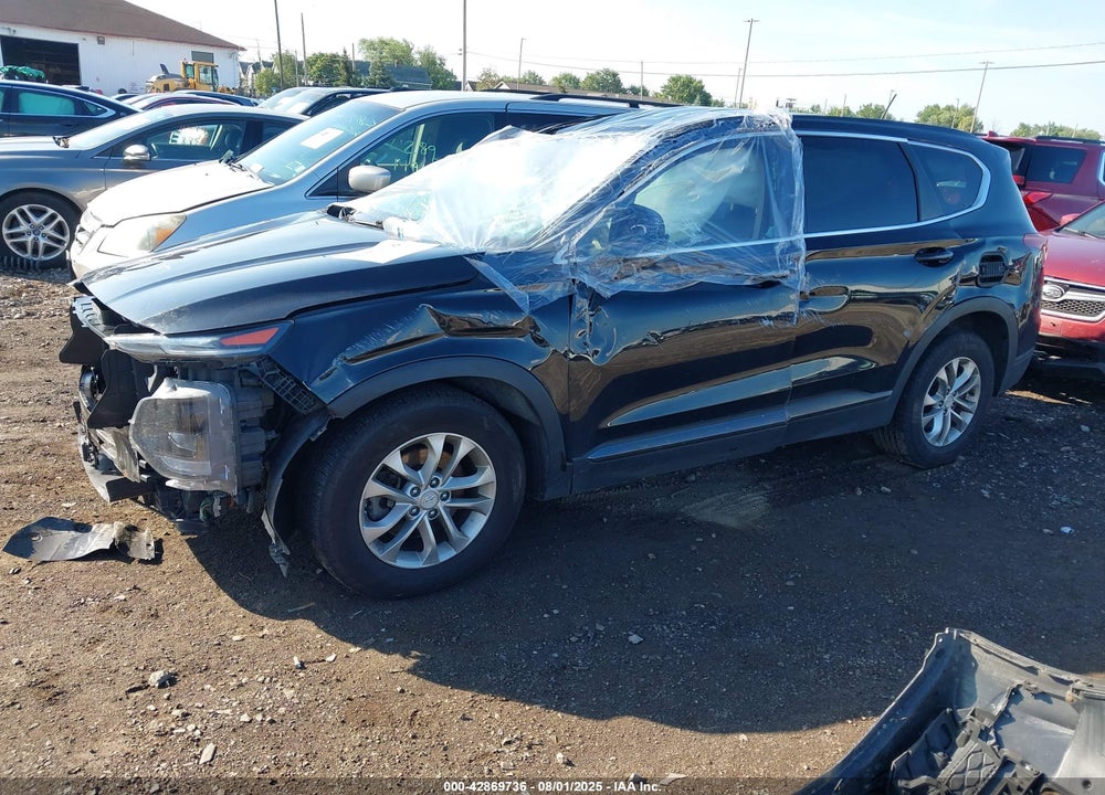 2019 HYUNDAI SANTA FE VIN: 5NMS2CAD9KH083372