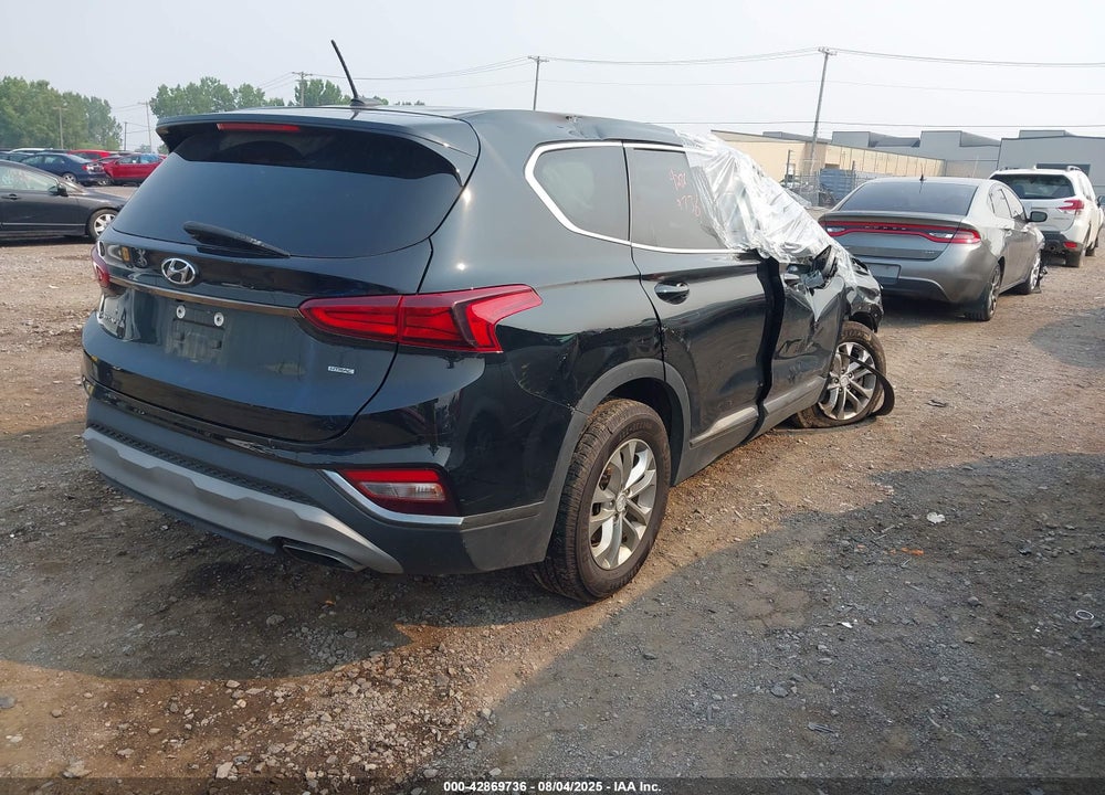 2019 HYUNDAI SANTA FE VIN: 5NMS2CAD9KH083372