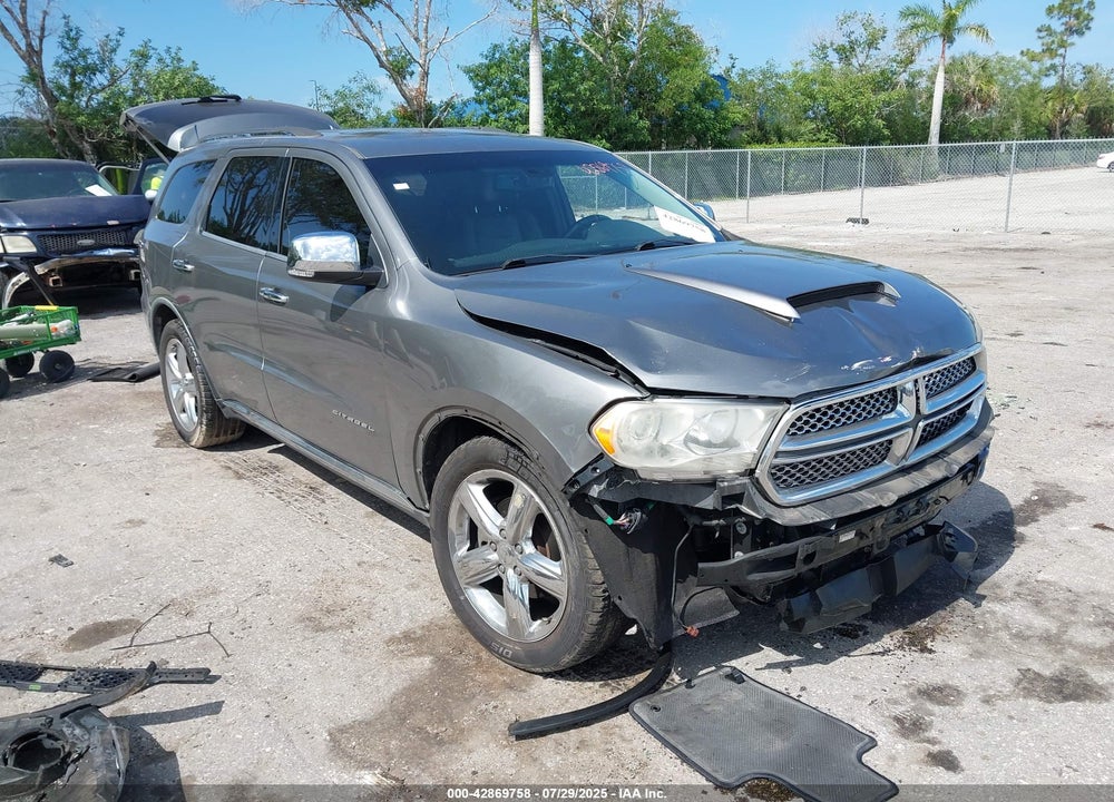 2011 DODGE DURANGO CITADEL VIN: 1D4SD5GT1BC663950