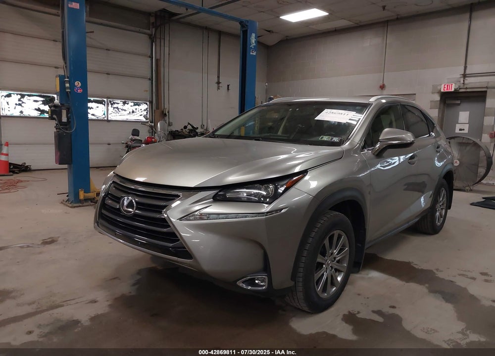 2017 LEXUS NX 200T VIN: JTJBARBZ7H2145068
