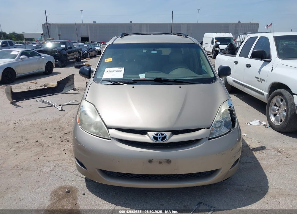 2008 TOYOTA SIENNA LE VIN: 5TDZK23C98S136140