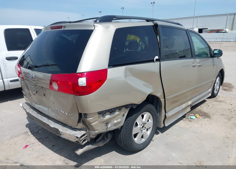 2008 TOYOTA SIENNA LE VIN: 5TDZK23C98S136140