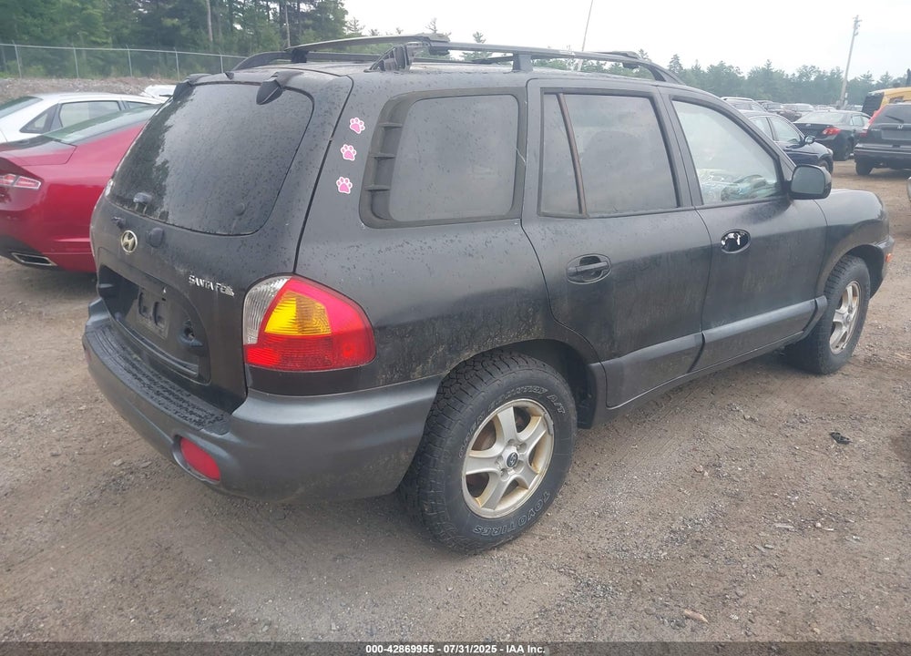 2004 HYUNDAI SANTA FE VIN: KM8SB12B24U715492