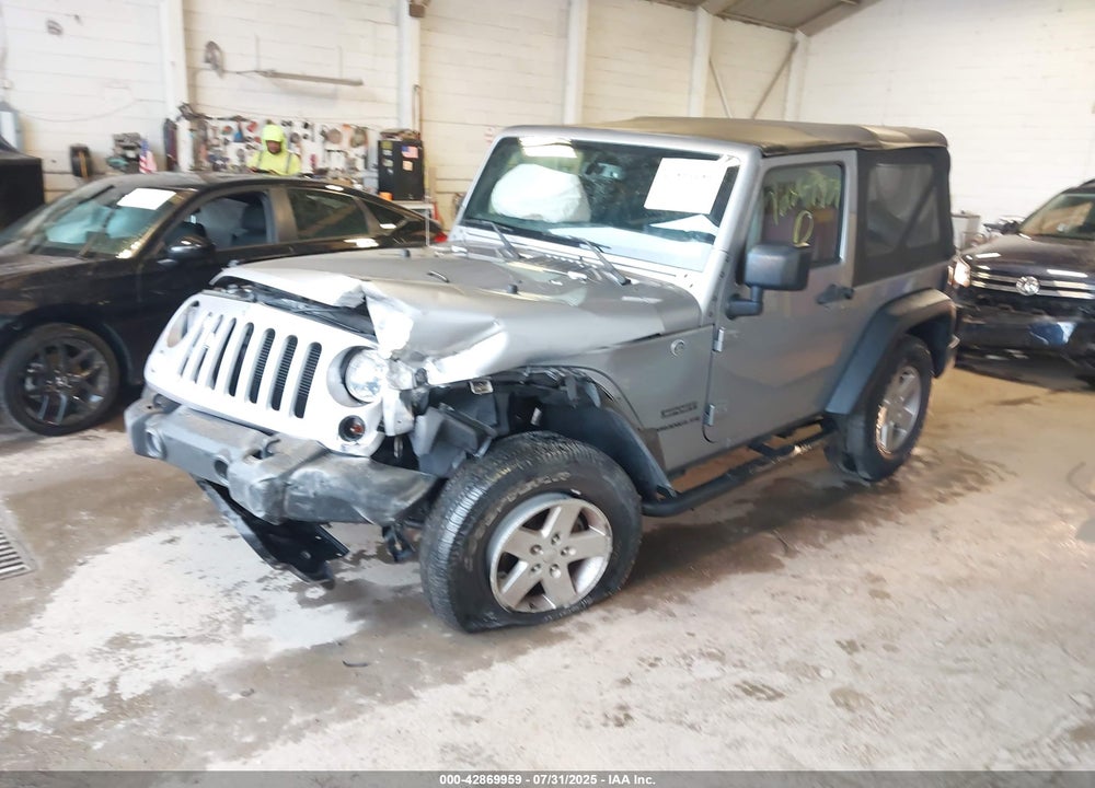 2017 JEEP WRANGLER / VIN: 1C4AJWAG5HL560882