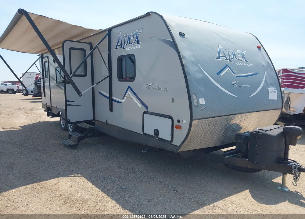 2018 APEX 30" BUMPER PULL VIN: 5ZT2CXSB9JF013883