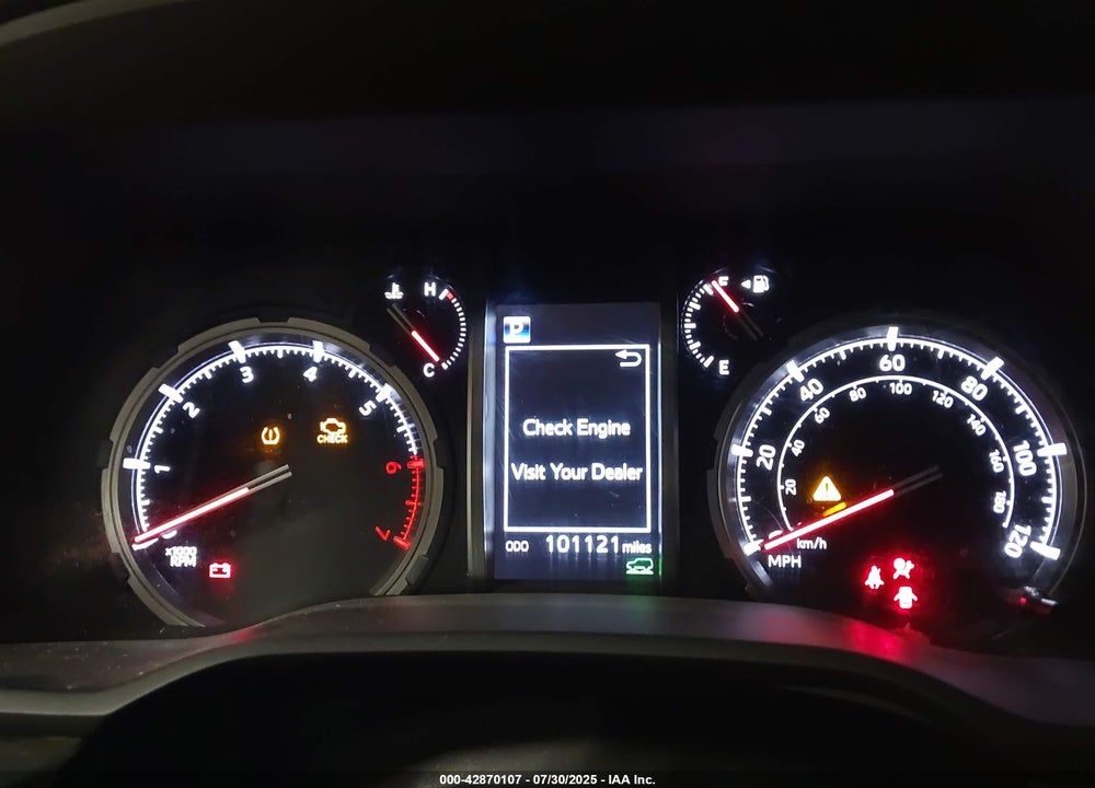 2020 TOYOTA 4RUNNER VIN: JTEBU5JR1L5807749