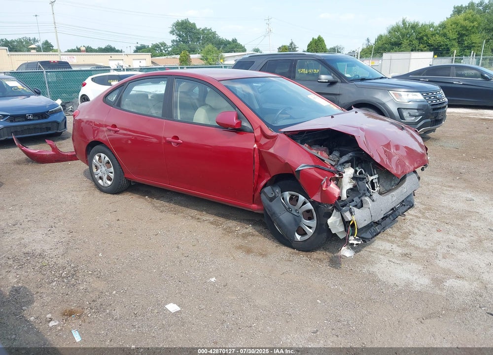 2010 HYUNDAI ELANTRA BLUE/GLS/SE VIN: KMHDU4AD4AU906639