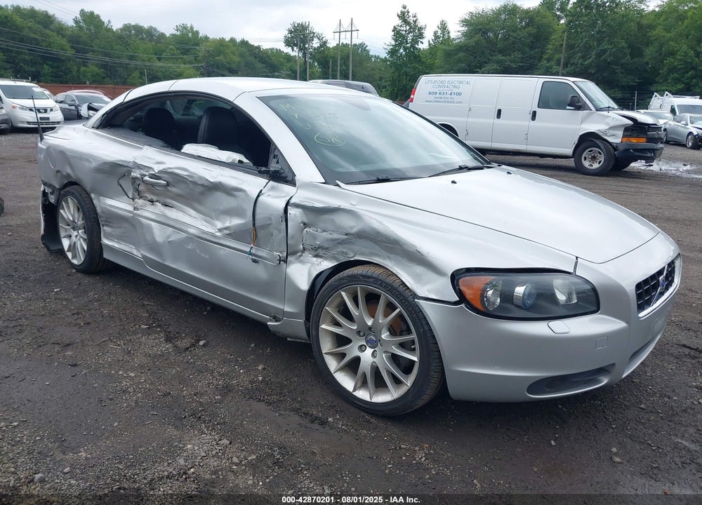 2008 VOLVO C70 T5 VIN: YV1MC67208J047712
