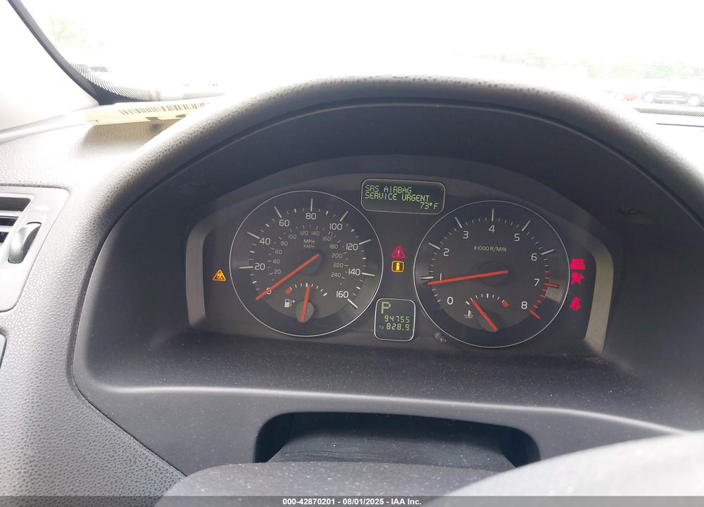 2008 VOLVO C70 T5 VIN: YV1MC67208J047712