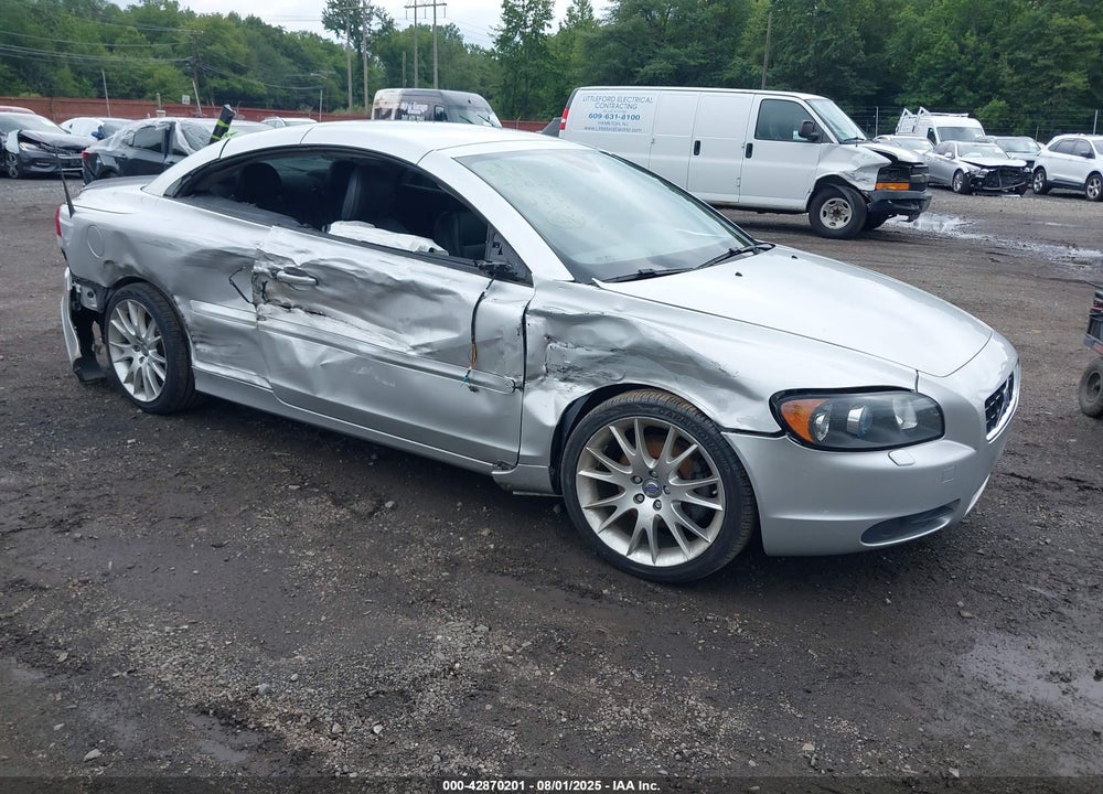 2008 VOLVO C70 T5 VIN: YV1MC67208J047712