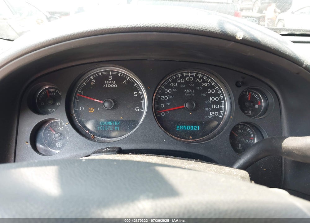 2007 CHEVROLET TAHOE LT VIN: 1GNFK13027J147406