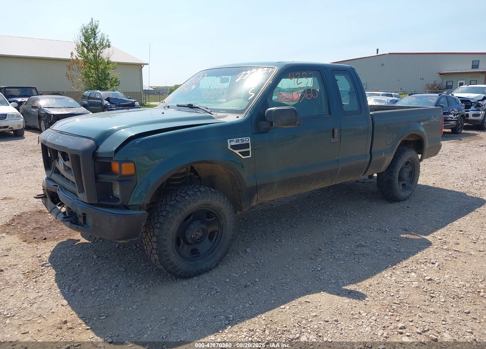 2008 FORD F-250 FX4/LARIAT/XL/XLT VIN: 1FTSX215X8ED86581