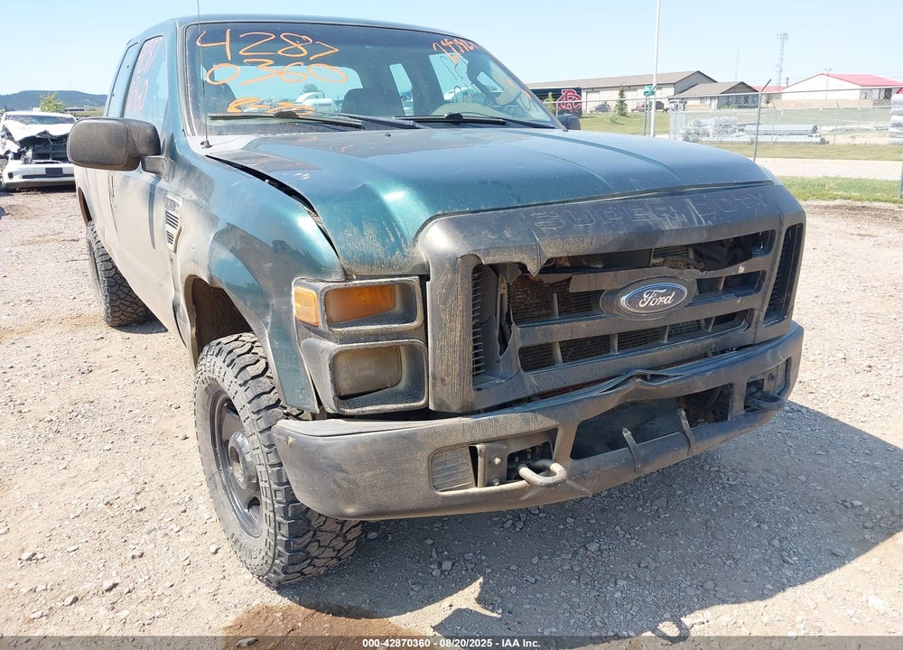 2008 FORD F-250 FX4/LARIAT/XL/XLT VIN: 1FTSX215X8ED86581
