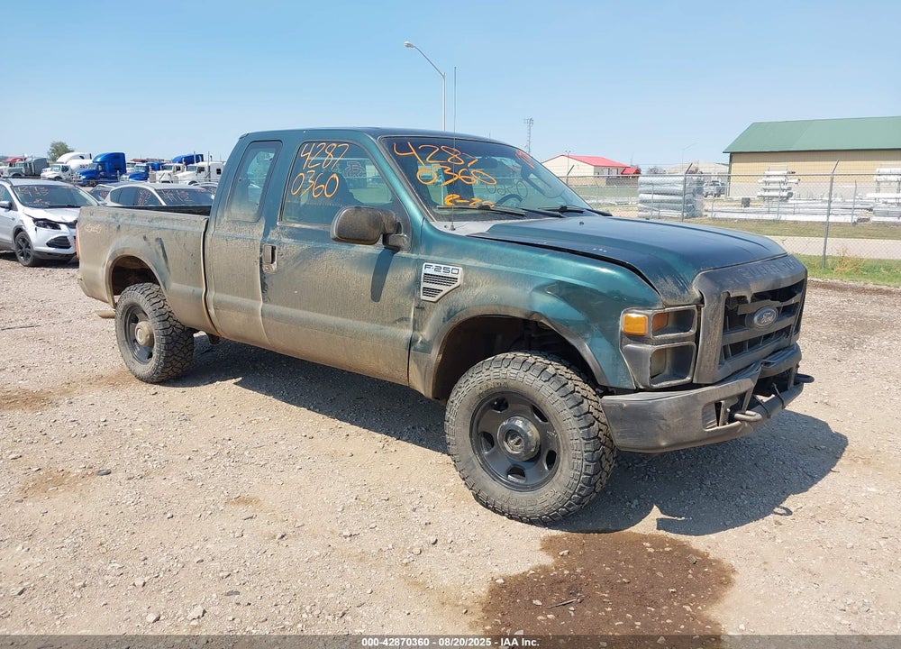 2008 FORD F-250 FX4/LARIAT/XL/XLT VIN: 1FTSX215X8ED86581