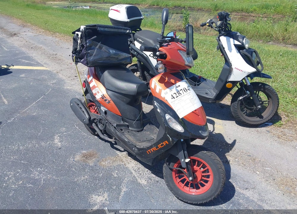 2024 MOND 50CC SCOOTER VIN: HZ2TABGEXR1005800