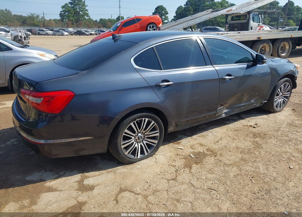2014 KIA CADENZA PREMIUM VIN: KNALN4D74E5128665