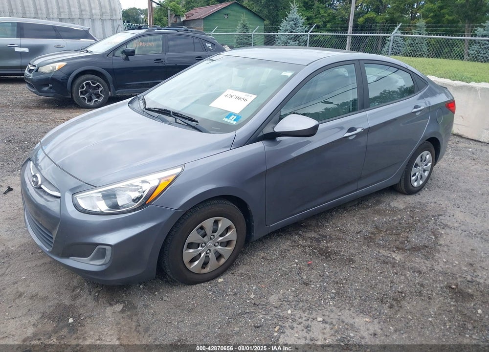 2017 HYUNDAI ACCENT SE VIN: KMHCT4AE8HU236028