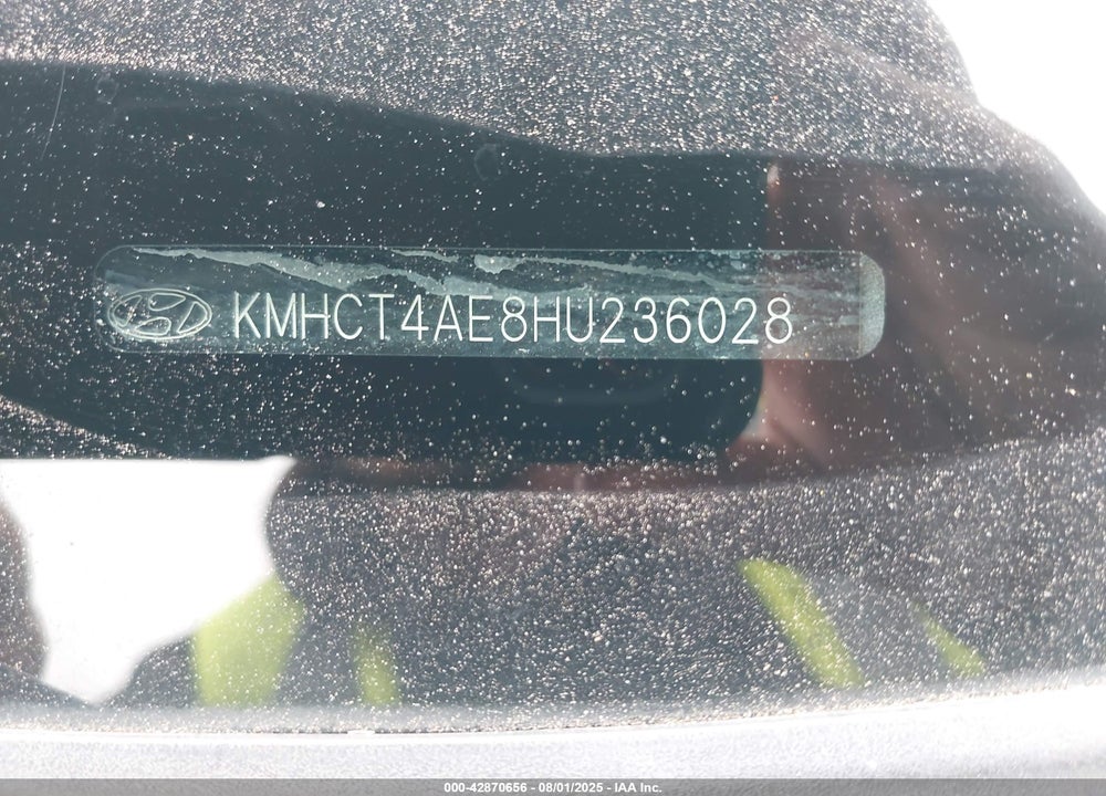 2017 HYUNDAI ACCENT SE VIN: KMHCT4AE8HU236028