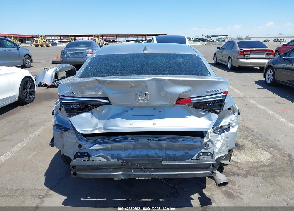 2022 HONDA CIVIC VIN: 2HGFE2F52NH600940