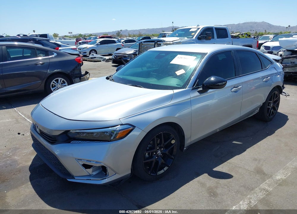 2022 HONDA CIVIC VIN: 2HGFE2F52NH600940