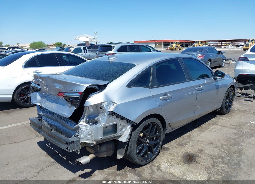 2022 HONDA CIVIC VIN: 2HGFE2F52NH600940