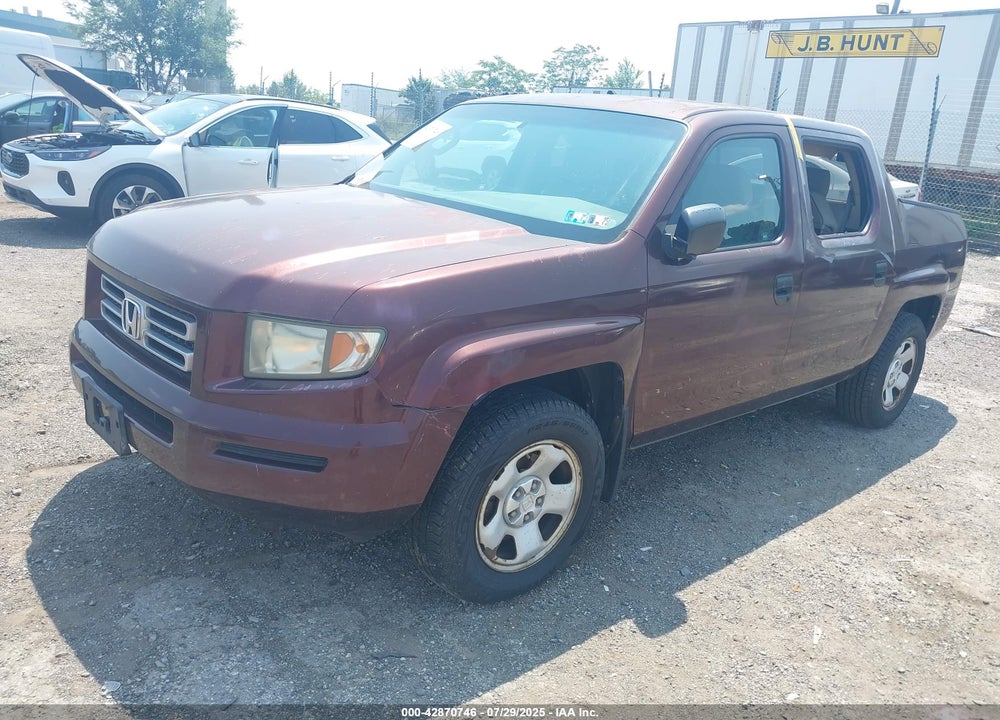 2008 HONDA RIDGELINE VIN: 2HJYK16278H539942