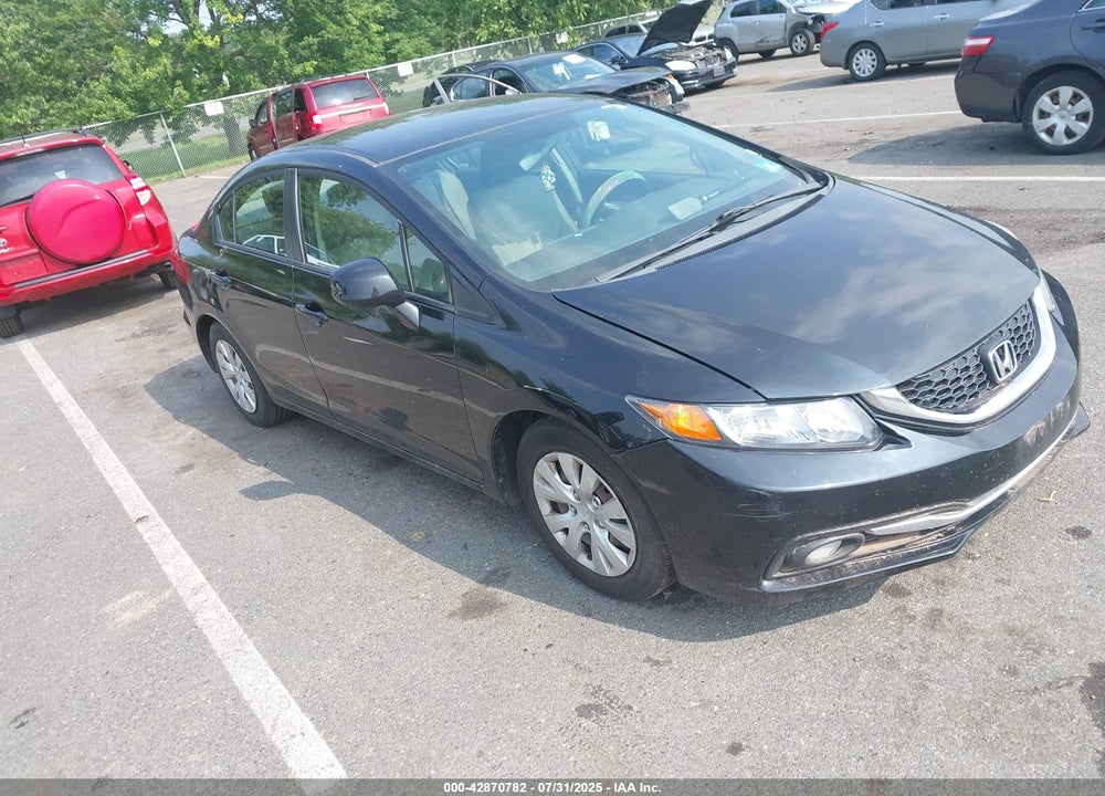 2012 HONDA CIVIC LX VIN: 19XFB2F59CE350001