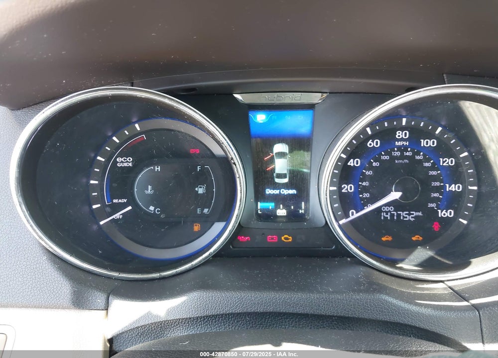2015 HYUNDAI SONATA HYBRID VIN: KMHEC4A40FA119431