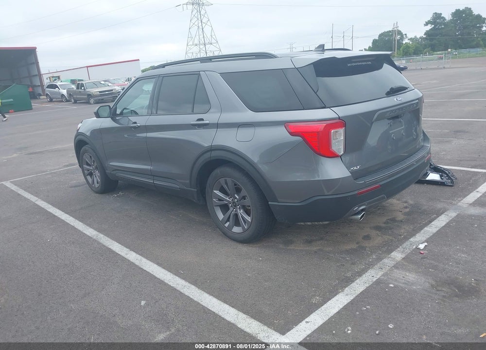 2022 FORD EXPLORER XLT VIN: 1FMSK7DH2NGA72162