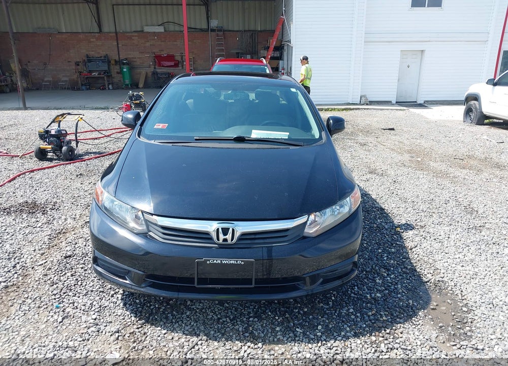 2012 HONDA CIVIC EX VIN: 2HGFB2F85CH313902