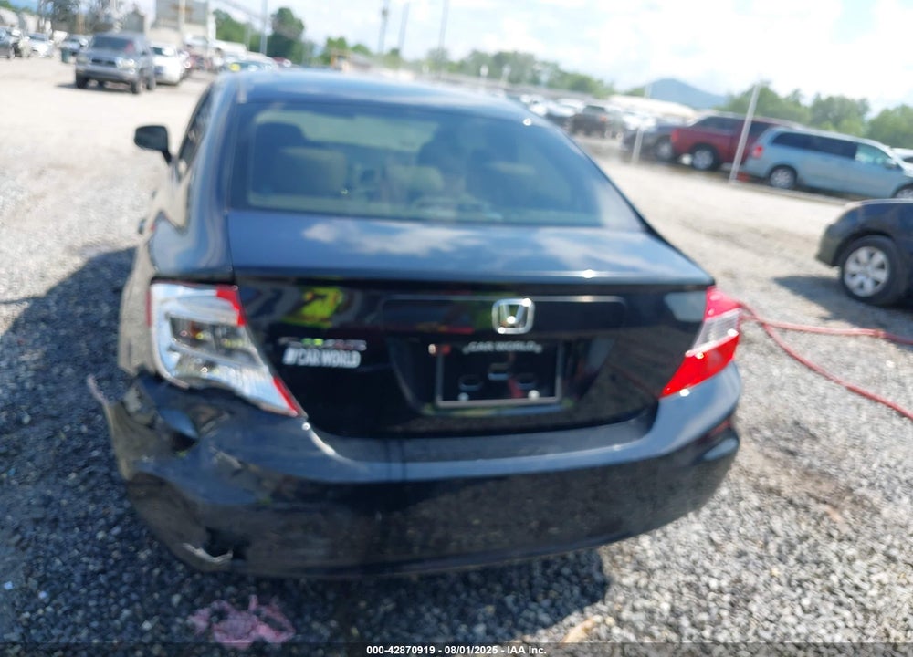 2012 HONDA CIVIC EX VIN: 2HGFB2F85CH313902