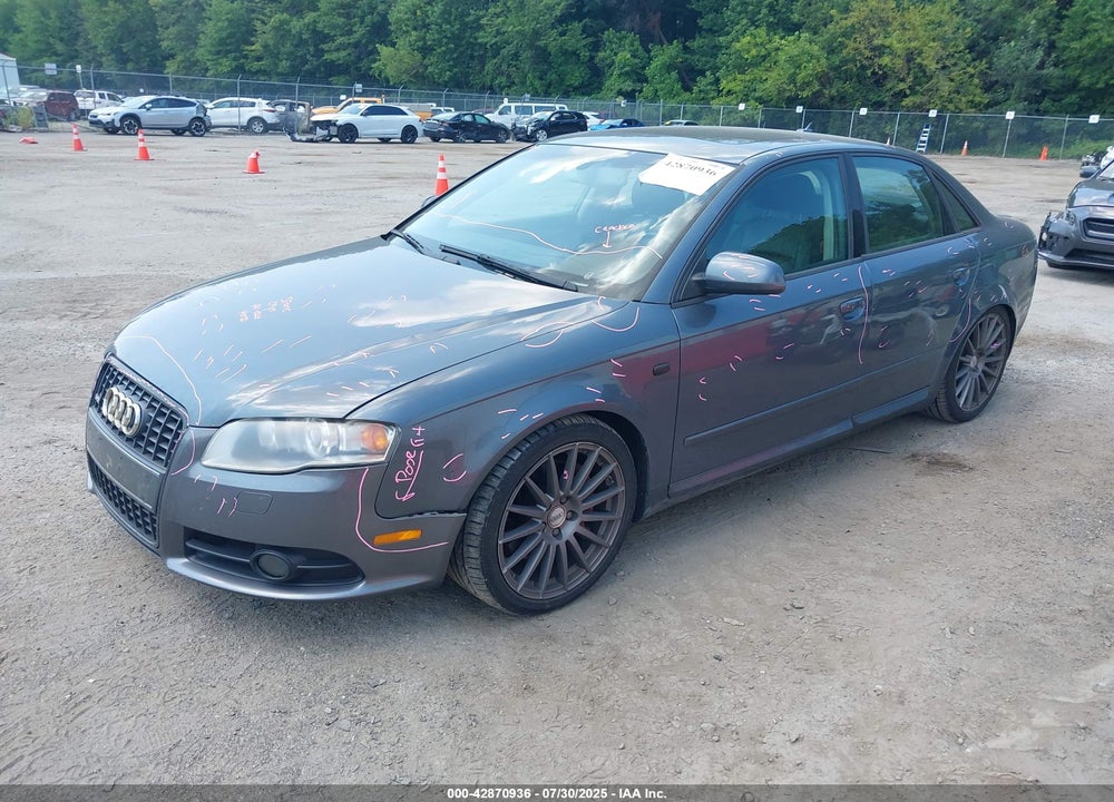 2008 AUDI A4 VIN: WAUEH78E38A042138