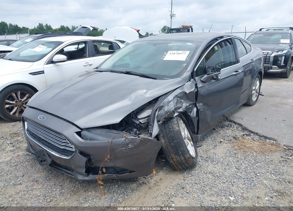 2014 FORD FUSION SE VIN: 3FA6P0HD3ER384933