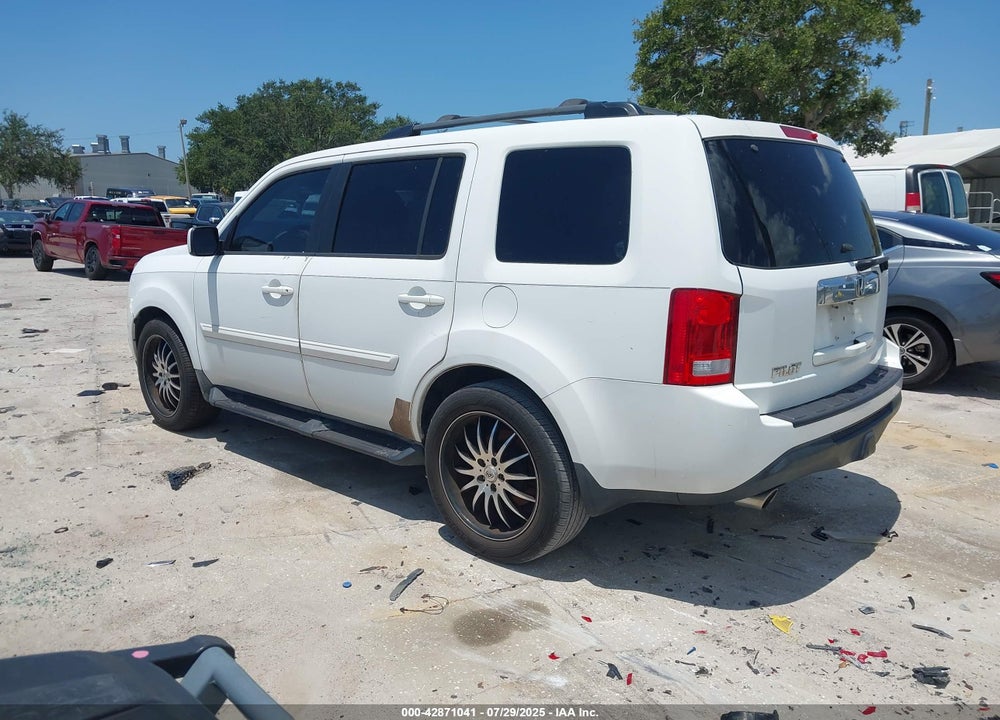 2012 HONDA PILOT VIN: 5FNYF3H56CB025638