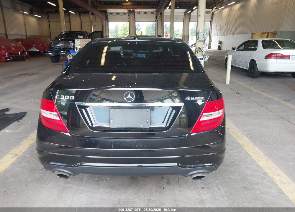 2012 MERCEDES-BENZ C 300 LUXURY 4MATIC/SPORT 4MATIC VIN: WDDGF8BB9CA707631