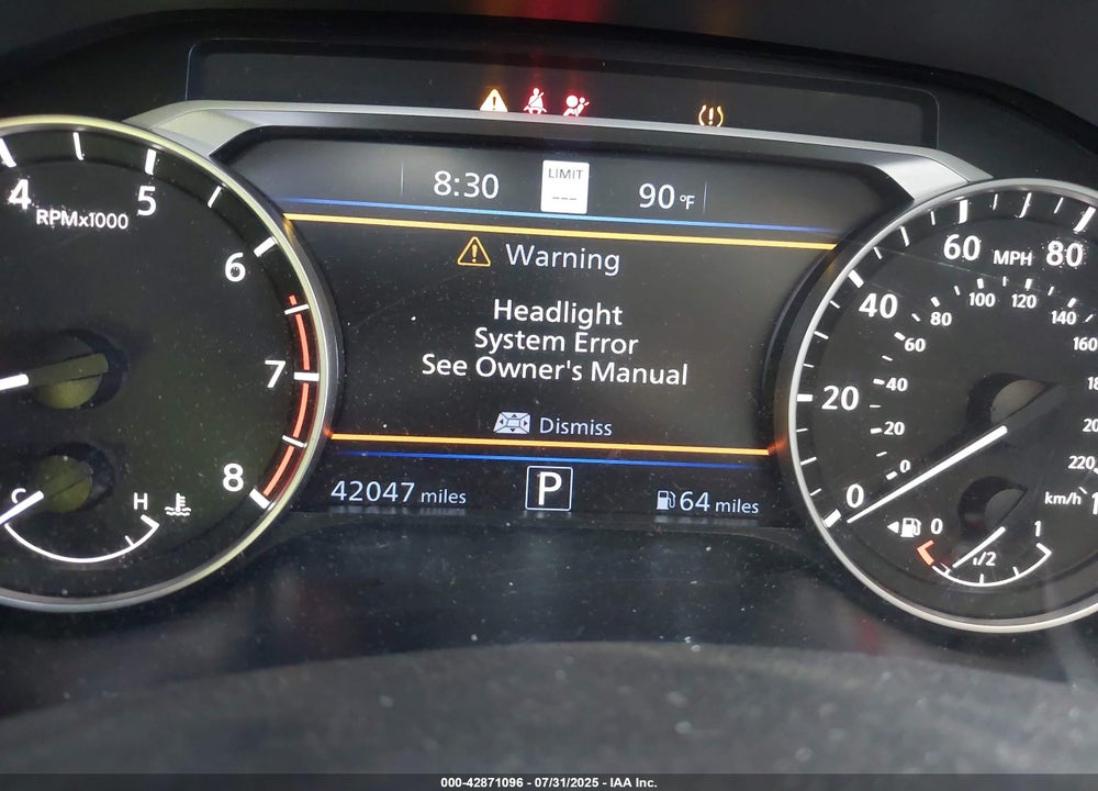 2019 NISSAN ALTIMA VIN: 1N4BL4FV7KN313830