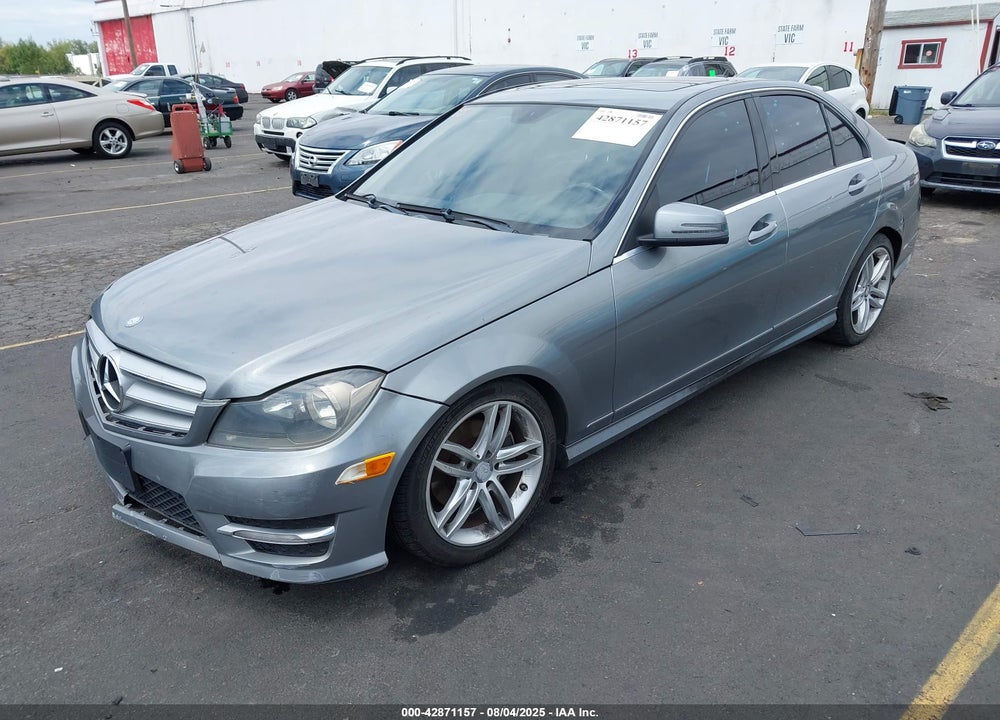 2013 MERCEDES-BENZ C CLASS VIN: WDDGF4HB4DR259107