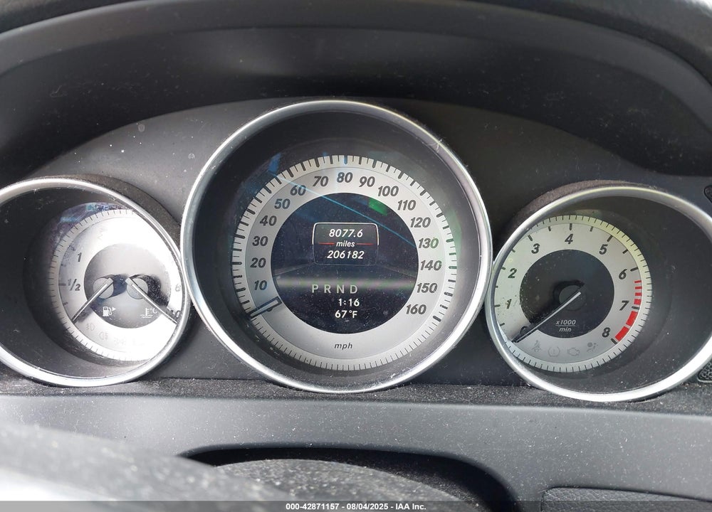 2013 MERCEDES-BENZ C CLASS VIN: WDDGF4HB4DR259107