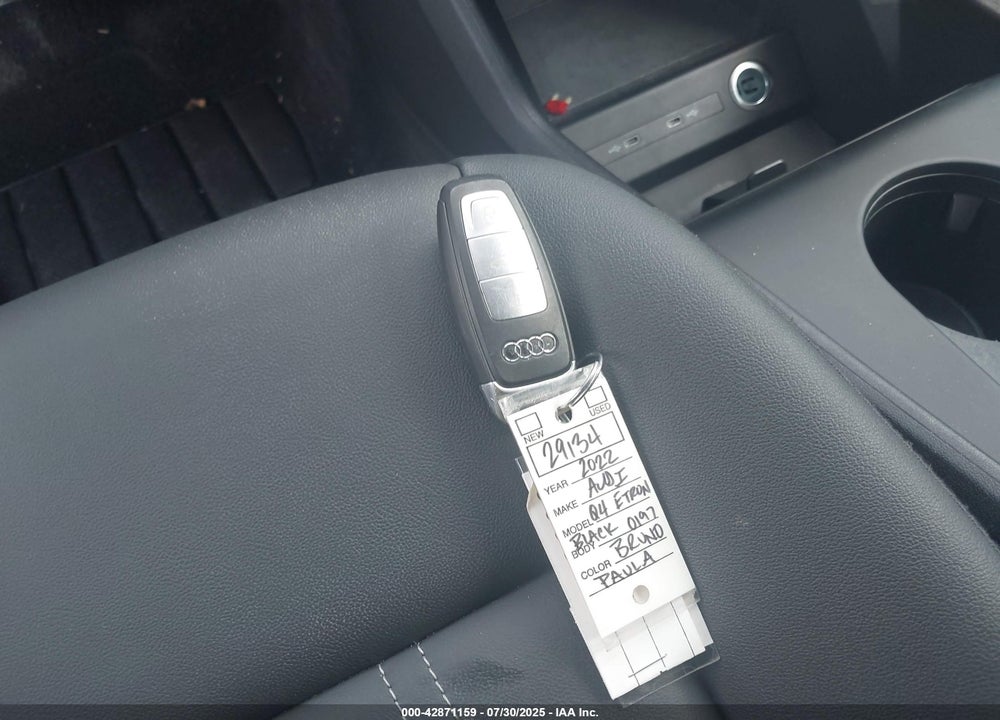 2022 AUDI Q4 E-TRON VIN: WA1H2BFZ8NP050197
