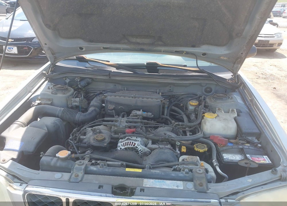 2001 SUBARU FORESTER L VIN: JF1SF635X1H713269