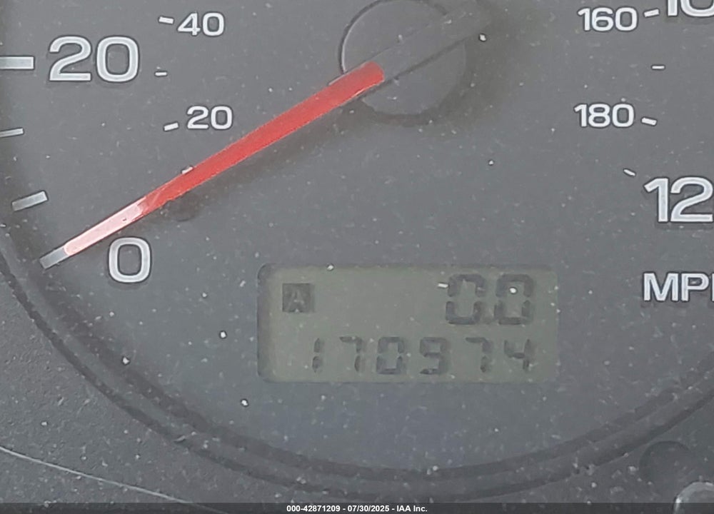 2001 SUBARU FORESTER L VIN: JF1SF635X1H713269
