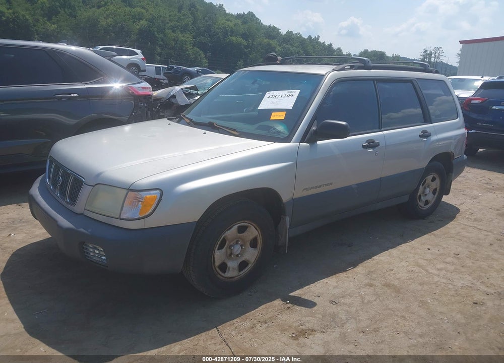 2001 SUBARU FORESTER L VIN: JF1SF635X1H713269