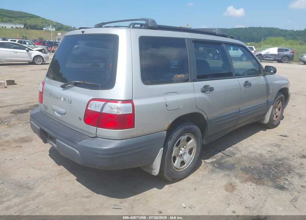 2001 SUBARU FORESTER L VIN: JF1SF635X1H713269
