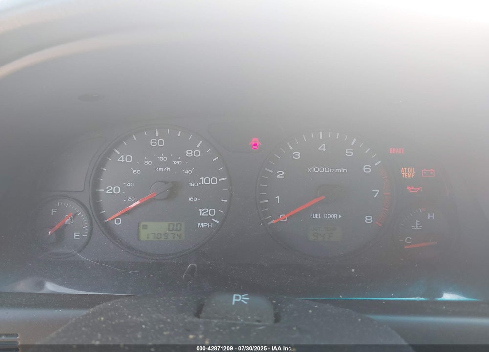 2001 SUBARU FORESTER L VIN: JF1SF635X1H713269