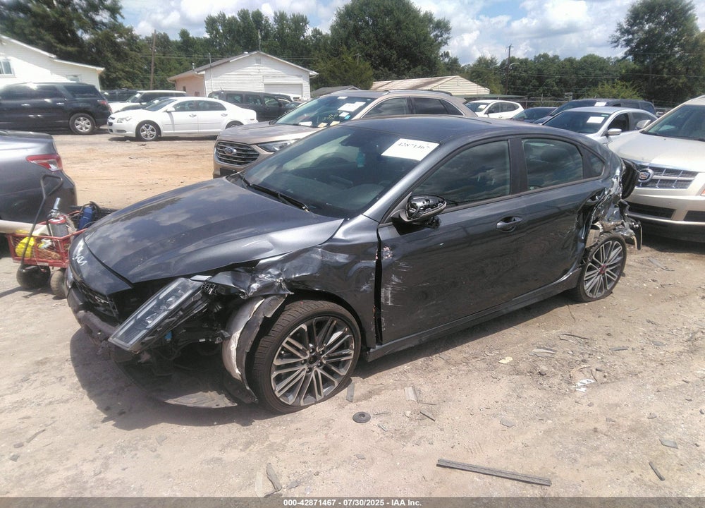 2022 KIA FORTE GT VIN: 3KPF44AC9NE465888