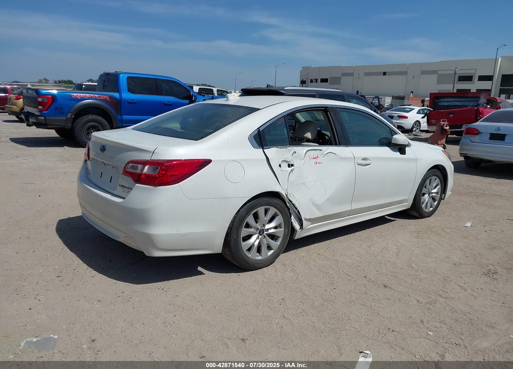 2017 SUBARU LEGACY VIN: 4S3BNAC61H3067295