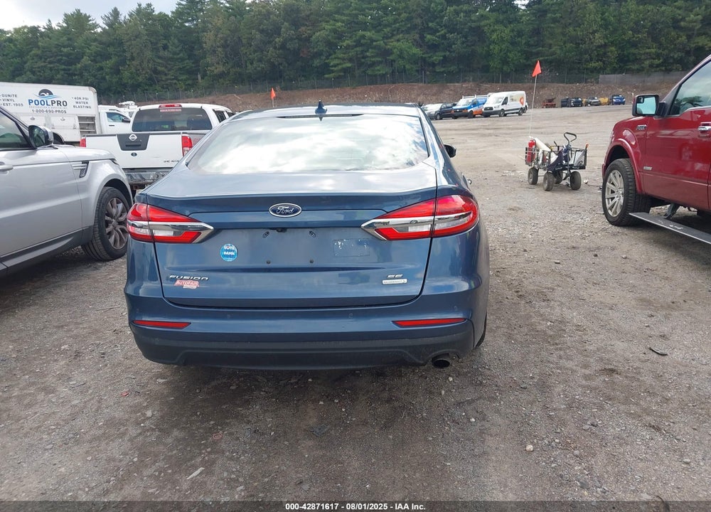 2019 FORD FUSION VIN: 3FA6P0HD3KR156989