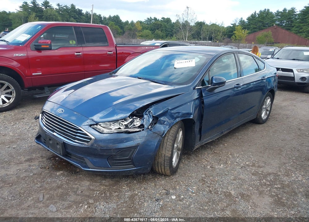 2019 FORD FUSION VIN: 3FA6P0HD3KR156989
